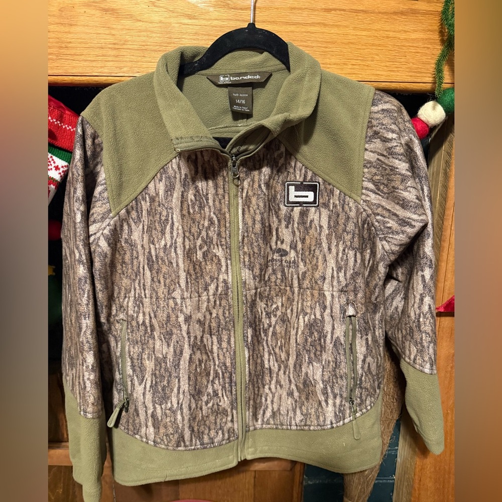 Youth Banded Camo Jacket